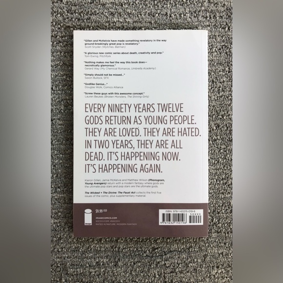 The Wicked + The Divine, Vol. 1: The Faust Act - Signed Copy - Picture 2 of 3